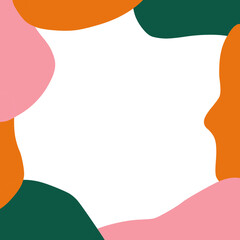 abstract background with speech bubbles