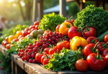 vibrant display colorful fruits vegetables abundant nutritional goodness fresh harvest farm produce, rainbow, lgbtq, lgbt, pride, love, equality, organic