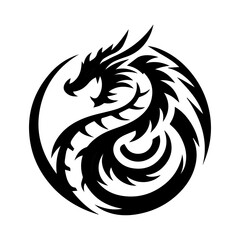 black and white tattoo design