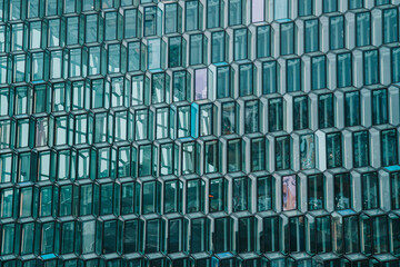 Glass Wall Pattern in Modern Architecture