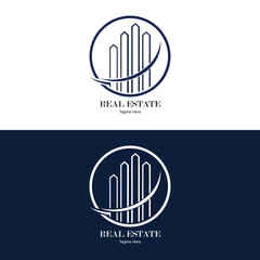 Minimalist Building Logo Design
