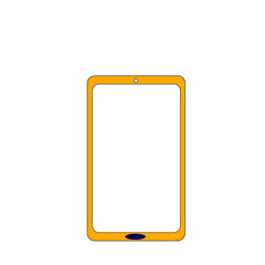 smartphone 、yellow、スマートホン、黄色