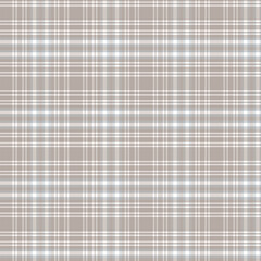 Muted Brown and White Checkered Textile