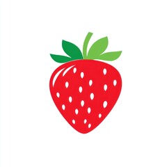 Fototapeta premium Simple strawberry graphic (10)