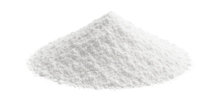 Titanium dioxide showing white color and fine powdery consistency