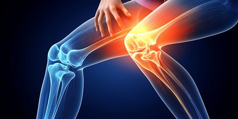 Painful Knee Anatomy.