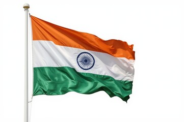 India national flag tricolor saffron white green independence patriotic symbol republic day freedom democracy sovereignty indian
