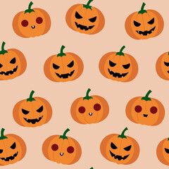 halloween pumpkins pattern