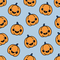 halloween pumpkins pattern
