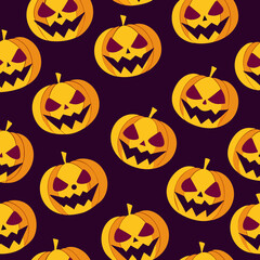 halloween pumpkins pattern
