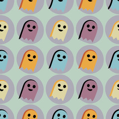  pattern with funny monsters
