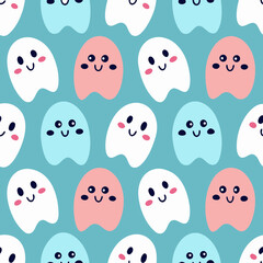  pattern with funny monsters
