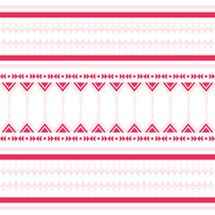 geometric ethnic pattern Pink. Native American tribal fabric, design vector for woven textile printing, tile, carpet,cards,motifs, picture books, boho indian ornament seamless Southwest Aztec pattern