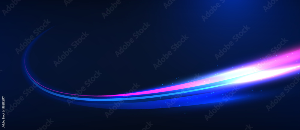Wall mural technology graphic design background. vector illustration. vector abstract technology circuit lines.