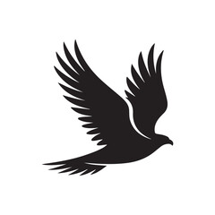 Naklejka premium An eagle bird vector image design.
