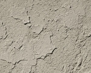 A distressed and weathered wall background, with layers of old paint cracking and peeling to create a vintage grunge effect
