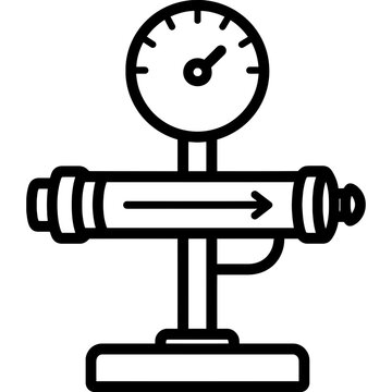 Polarimeter outline icon vector