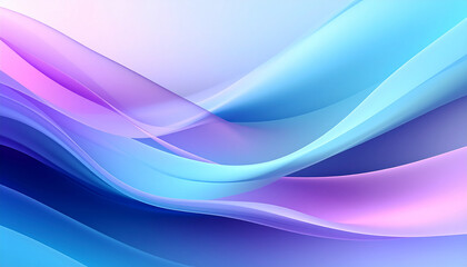 Fototapeta premium the image showcases an abstract design featuring flowing, translucent shapes