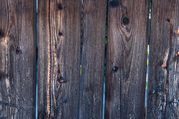古い木の板の塀
