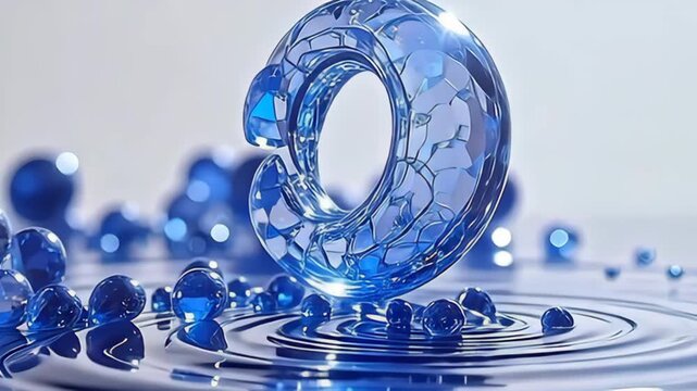 angstrom twisting backcloth of abstruse azure emerges, enamor angstrom coil particle inflate same blossoming clear peak angstrom multifarious prism trance the light, make an airy glow; the