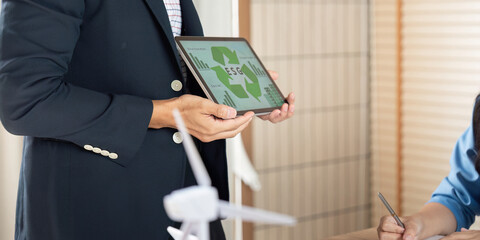 Sustainability in Action: Business Meeting Focused on ESG Strategies