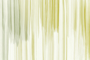 Fototapeta premium Hand-painted watercolor stripe background in green and yellow tones with Zen and Japanese style 