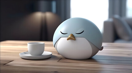 3D Animated Baby Penguin