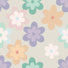 Fototapeta premium pattern with flowers