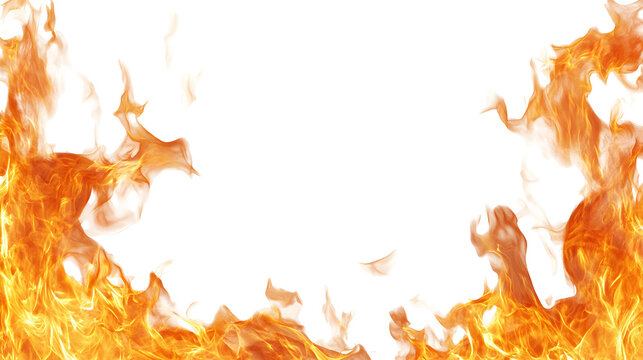 flame border png