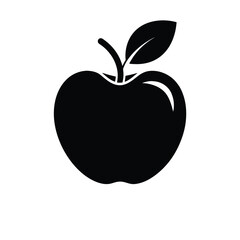 apple vector illustration: a fresh, natural, and healthy fruit icon