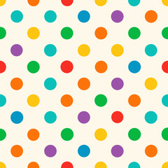 pattern with colorful circles