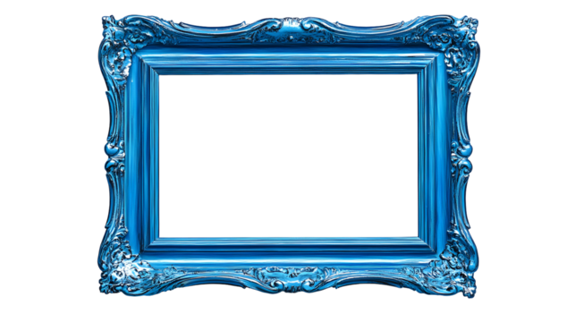 blue frame png