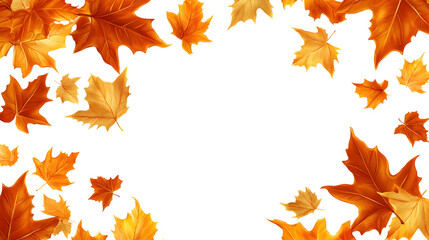 Fototapeta premium fall leaves clip art png