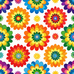 pattern with flowers