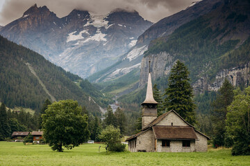 church in the mountains