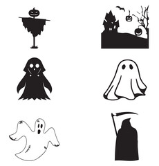 halloween vector picture file
