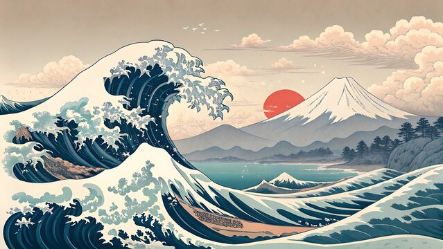 Kanagawa Wave Images – Browse 6,230 Stock Photos, Vectors, and