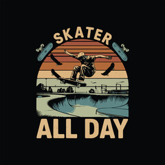 slating t shirt design