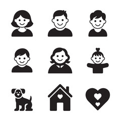 Family & Community Icon Bundle