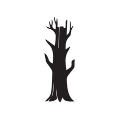 Fototapeta premium tree silhouette vector