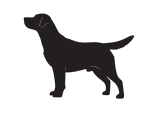 dog silhouette vector