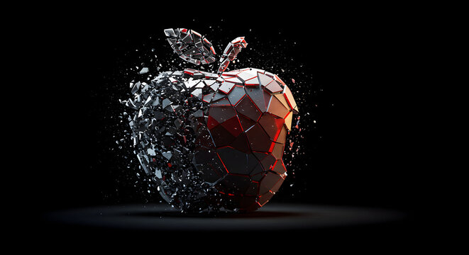 Shattered Apple: A Digital Deconstruction