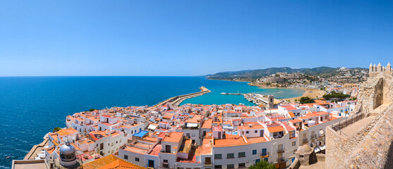 Scenic View of Peniscola, Spain
