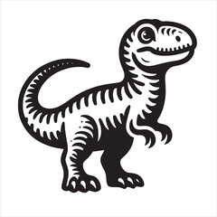 Fototapeta premium Cute Dinosaur