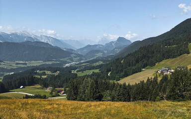 Fototapeta premium Mountain Lanscape in the Salzburger Alps