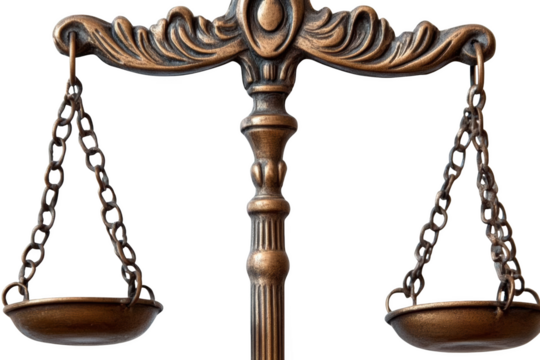 Balance of Justice Symbolizes Fairness and Impartiality, Law Theme