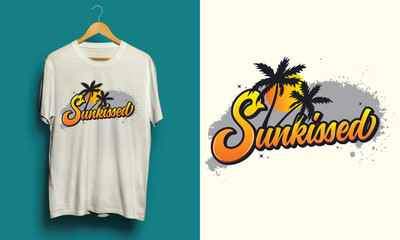 Tropical State of Mind T-Shirt Design – Vintage Beach Style with Palm Trees and Retro Fonts