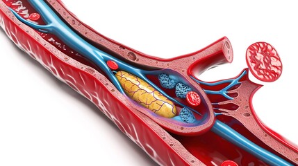 Arteriosclerosis: Vascular Hardening, Plaque Buildup in Arteries, and Cardiovascular Disease Risks in Medical Health