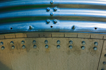 Metal surface, steel and iron, agricultural machinery, texture and background