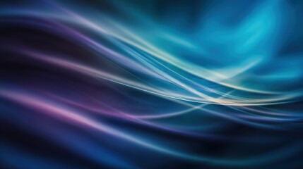 Abstract swirling design with vibrant blue and purple hues